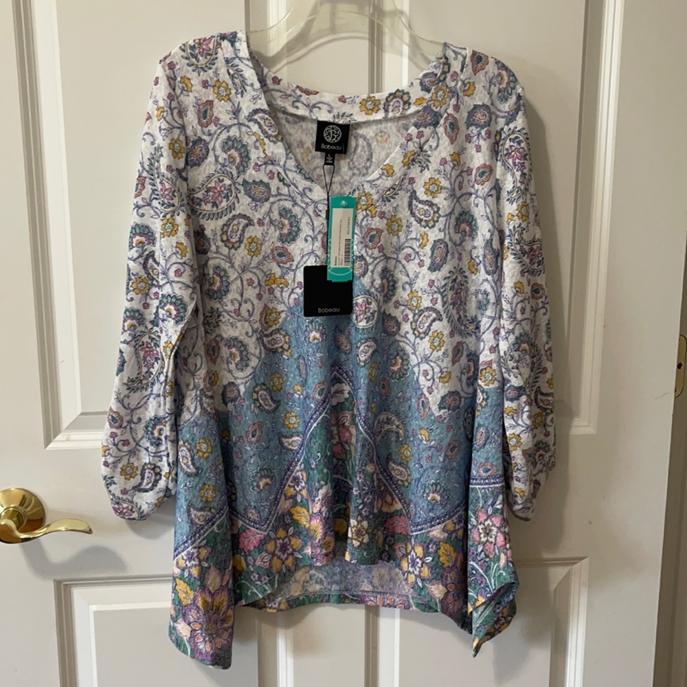 Stitch fix Handkerchief top- brand new